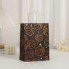 Bolso de regalo impresión de baloncesto bolsa de regalo bolsa de embalaje de cumpleaños bolsa de papel Kraft bolsa de compras para llevar al por mayor