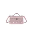 Bolso caja de lunares con diseño de nicho estilo coreano para mujer, bolso de un solo hombro cruzado, moderno y a la moda, adecuado para ir al trabajo, bolso cuadrado pequeño elegante y casual