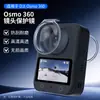 Cynova para Dji Osmo Lente 360 Lente Protetora, Material de PC de Alta Transparência, Acessórios para Câmera de Ação