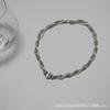 Collar de Perlas Doble Capa Retorcido Tono Frío 2026 Xiaohongshu con Circonita 5A y Accesorios de Plata de Ley, Joyería de Alta Gama para Mujeres