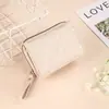 Billetera Nueva para Mujer Transfronteriza 70% de Descuento Billetera para Monedas con Cremallera para Mujer con Logo Impreso, Múltiples Ranuras para Tarjetas, Portatarjetas Corto, Cuidadosamente Seleccionado