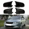 Adequado para Modelos 10-13 do Skoda Octavia 2 A5 Carcaça do Retrovisor, Tampa do Retrovisor, Acessórios Externos de Carro em Forma de Buzina