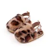 Novos sapatos de moda para bebês de 0 a 1 ano, meninos e meninas, sola de borracha macia, antiderrapante, pantufas baotou