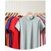 Camiseta Deportiva Personalizada Secado Rápido Manga Corta Traje de Running Actividad Grupal de Maratón Camisa Cultural Estampado de Logo Ropa de Trabajo