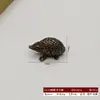 Estatueta de Dinossauro Sólida de Metal Jurássico Escritório Estudo Mesa de Centro Pet de Chá Liga Artesanato Colecionável Presente