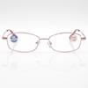 Gafas de Lectura Book Treasure Montura Completa de Metal Gafas de Lectura para Mujer Gafas con Flor Antiluz Azul Lentes con Película de Resina