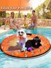 Flotador Inflable para Piscina de Cachorros para Mascotas Transfronterizo de Amazon con Cuerda Adecuado para Perros Pequeños, Medianos y Grandes Inflado Automático