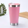 Taza Termo Nueva de Acero Inoxidable para Comercio Exterior 17oz Almacenamiento en Frío Taza para Cerveza Brasileña Abrebotellas Incorporado Creativo Taza Rompehielos