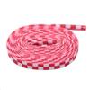 Cordones de Moda Kulujin Planos Bicolor con Patrón de Cuadros de 0.8 cm Adecuados para Zapatos Casuales, Tenis y Zapatos de Skate