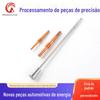 Pistola de carregamento rápido de nova energia pino de cobre vermelho CNC CNC processamento de peças de cobre-fósforo máquina de caminhada processamento de latão