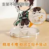 Suporte de Acrílico Personalizado Merchandising de Anime Suporte de Figura Camada Transparente Camada Dupla Inserção de Cartão Suporte de Mesa de Acrílico