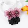 Touca de cabelo com rede para comissária de bordo, rede fina super fina, touca profissional feminina para enfermeira, touca de rede para cabelo de dança, acessório de comissário de voo