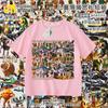 Camiseta Infantil Ropa Hombre Palo de Madera Tongtongge Montaña y Mar Extranjero Abstracto Camisa Clásica de Manga Corta Verano para Niños Tendencia Ins