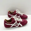 Zapatos Casuales Deportivos Yumoni de Cuero Versátiles para Exteriores Planos Estilo Forrest Gump Negros Zapatos de Correr Alemanes para Entrenamiento para Mujer Suela Suave Zapatos de Tabla