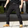 Comercio Exterior Transfronterizo Senderismo al Aire Libre Camuflaje Ropa de Trabajo Pantalones Casuales para Hombre Impermeables Elásticos Sueltos Pantalones Tácticos Versátiles Pantalones Largos