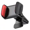 2025 Acessórios para Celular de Fábrica Clip para Saída de Ar Transfronteiriça Mini Suporte para Carro Fácil de Transportar Braçadeira Estável para Navegação