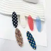 Nuevos accesorios para el cabello de estilo coreano con bloques de color y lunares retro, coloridas joyas y accesorios DIY de estilo coreano con forma ovalada dulce al por mayor