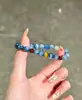 Nueva Pulsera de Resina con Cuentas Estilo Chino, Moderna y Exquisita, Pulsera Versátil de Gama Alta para Mujer, Accesorios Sencillos