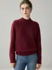Suéter de punto de hilo multicolor floral, cuello redondo, engrosado, 100% cachemira, nuevo estilo otoño/invierno, suave, cálido y de alta gama, capa base