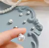 Pinzas para Orejas de Imitación de Perlas de Alto Gama Estilo Francés para Mujeres Sin Perforaciones, Brazaletes para Orejas de Diseño Exclusivo, Joyería para Orejas de Lujo Ligero al por Mayor
