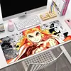 Tapete de Mesa Grande para Jogos de Anime Periféricos de Demon Slayer Antiderrapante para Mouse e Teclado Quarto de Dormitório