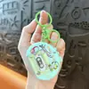 Llavero Reproductor de Música y Grabadora de Dibujos Animados Juguete Educativo para Aliviar el Estrés Colgante para Bolso Llavero para Coche