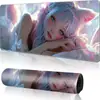 Mouse Pad Grande Mais Vendido Transfronteiriço com Ilustrações de Jogos, Design Espessado com Borda Travada, Mouse Pad Antiderrapante para Desktop para Estudo e Jogos