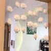 Nubes decoración creativa para habitación infantil puertas y ventanas entrada dormitorio de estudiante cortina de cuentas cortina colgante corazón de niña lindo
