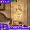 Candelabro de Cristal Personalizado Estilo Francés Nuevo 2026 para Sala de Estar y Dormitorio, Iluminación LED de Lujo Ligero Popular en Internet