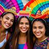 Festa Temática de Carnaval Mexicano Transfronteiriça Decoração Adereços de Foto para Festa de Feriado Acessório de Cabeça Atacado Personalização