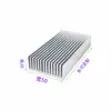 Dissipador de calor de chip eletrônico CPU placa-mãe de perfil de alumínio para nova energia, módulo amplificador de potência de dentes finos, condução de calor de roteador