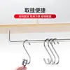Gancho de Acero Inoxidable en Forma de S Acero al Carbono Galvanizado Cocina Vestidor Gancho para Abrigos Ferretería Gancho de Almacenamiento Resistente a la Corrosión y Duradero Gancho en Forma de S