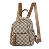 Mochila de comércio exterior transfronteiriça bolsa feminina 2023 nova bolsa de viagem com impressão em pu feminina da moda bolsa de viagem pequena mochila