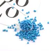 Cuentas de Arroz de Vidrio Sólido Coloridas Asimétricas de 5 mm para Pulsera Collar Hecho a Mano DIY Accesorios de Material para Joyería