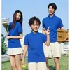 Camisas Polo de algodón puro de alta calidad para niños y adultos, con impresión de logotipo y bordado, ropa de trabajo de verano con cuello camisero y manga corta