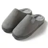 Pantuflas de Algodón para Hombres y Mujeres en Invierno Forradas de Felpa para Calentar Zapatillas de Casa para Confinamiento Interior Pantuflas de Algodón de Lana de Invierno