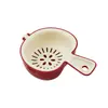 Plato para Frutas con Cesta Escurridora, Herramienta de Doble Capa para Lavar Frutas en la Cocina, Colador de Frutas, Plato para Frutas Lindo y Exquisito