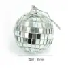 Decoração de bolo para assar bola espelhada reflexiva bola a laser bola de vidro para casamento bola de cristal de Natal vestir
