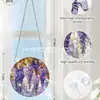 Apanhador de Luz de Quebra-Cabeça Acrílico Transfronteiriço 83 Peças Decoração para Pendurar na Janela de Casa e Decoração de Jardim Enfeites Coloridos de Vidro para Pendurar