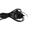 Cable de alimentación con interruptor regulador negro, enchufe plano, cable para interruptor de lámpara de escritorio, perilla de cable, enchufe, cable de 1.8 m, cable no estándar, Zhongshan