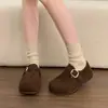 Zapatos Birkenstock Retro con Aumento Interno de Altura y Diseño de Hebilla, Nuevo Estilo Otoño 2025, Zapatos Birkenstock Casuales Slip-On