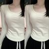 Tienda de Fábrica Generación Shake Sonido Explosiones En Vivo Camiseta Base para Mujer Dulce y Caliente Camiseta Interior con Short para Mujer Cálida Ajustada