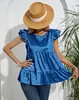 Coletes Femininos Plus Size Europeus e Americanos de Comércio Exterior, Novos Produtos de Primavera e Verão na Amazon, Coletes Camisa Femininos Jacquard de Seda Sintética com Gola Redonda