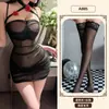 Lingerie Divertida com Tema de Laranja, Roupa para Realçar Seios Pequenos, Estilo Ousado, Roupa para Encontro, Vestido Bodycon, Tentação de Desejo Puro A885