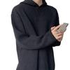 Suéter com Capuz Cor Sólida Nicho Retro Coreano Moda Outono Inverno Masculino e Feminino Solto Casual Estilo Preguiçoso Jaqueta Suéter