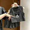 Conjunto de Chaleco de Algodón Puro para Niños, Ropa de Verano de Algodón Puro sin Mangas con Pantalones Cortos para Niños, Nuevo Conjunto de Dos Piezas de Verano para Niños y Niñas