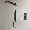 Ganchos para tienda de ropa Ganchos en S Perchas Ganchos para colgar Ganchos de exhibición Madera maciza Colgar ropa Tienda de ropa para mujer Pared Perchas para pantalones