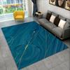 Alfombra de Área Geométrica de Mármol Azul Dorado Escandinavo Suministro Transfronterizo de Amazon Aliexpress Jt Mitad-