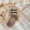 Calcetines para mujer hasta media pantorrilla, calcetines gruesos y cálidos de otoño e invierno, calcetines modernos que combinan con todo, absorventes del sudor, desodorantes, medias deportivas para estudiantes