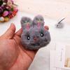 Acessórios de tecido de coelho vesgo de pelúcia DIY boneca fofa brinquedo de pelúcia tecido de algodão acessórios de decoração atacado
